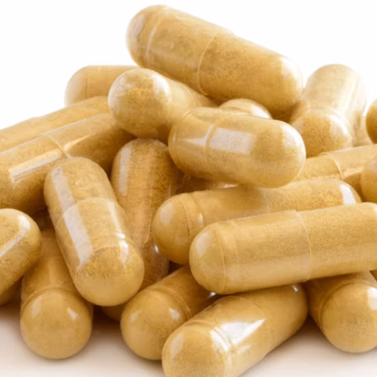 Les isoflavones de supplément de soins de santé saupoudrent l'isoflavone pure de soja de l'extrait 80% de soja